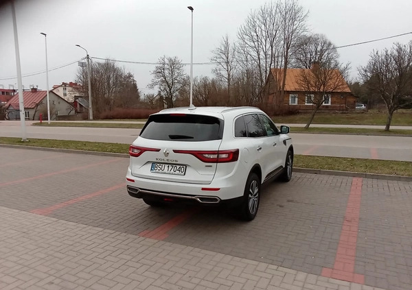Renault Koleos cena 86900 przebieg: 81900, rok produkcji 2017 z Suwałki małe 56